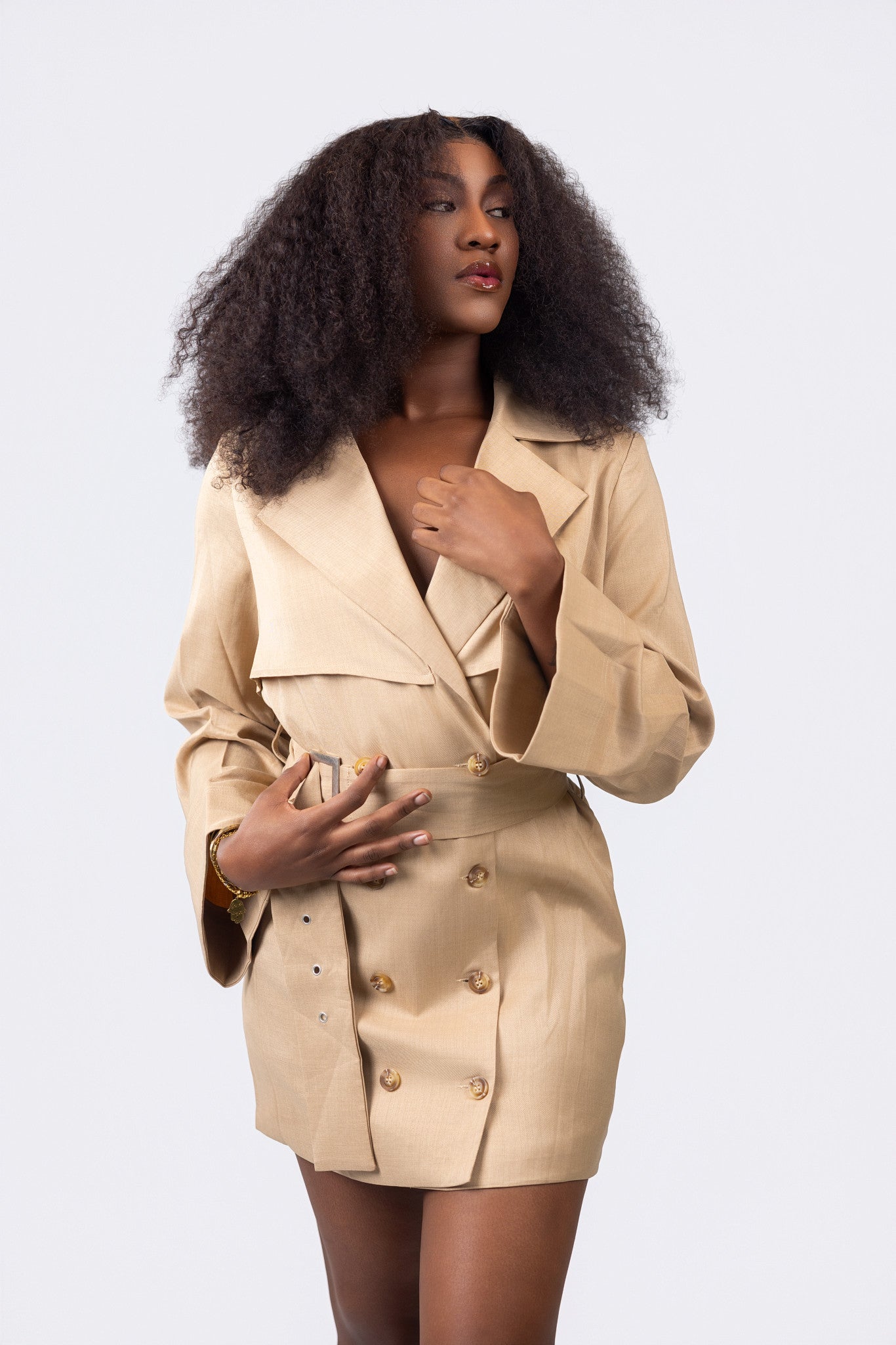 Blazer Dress Ceinturé