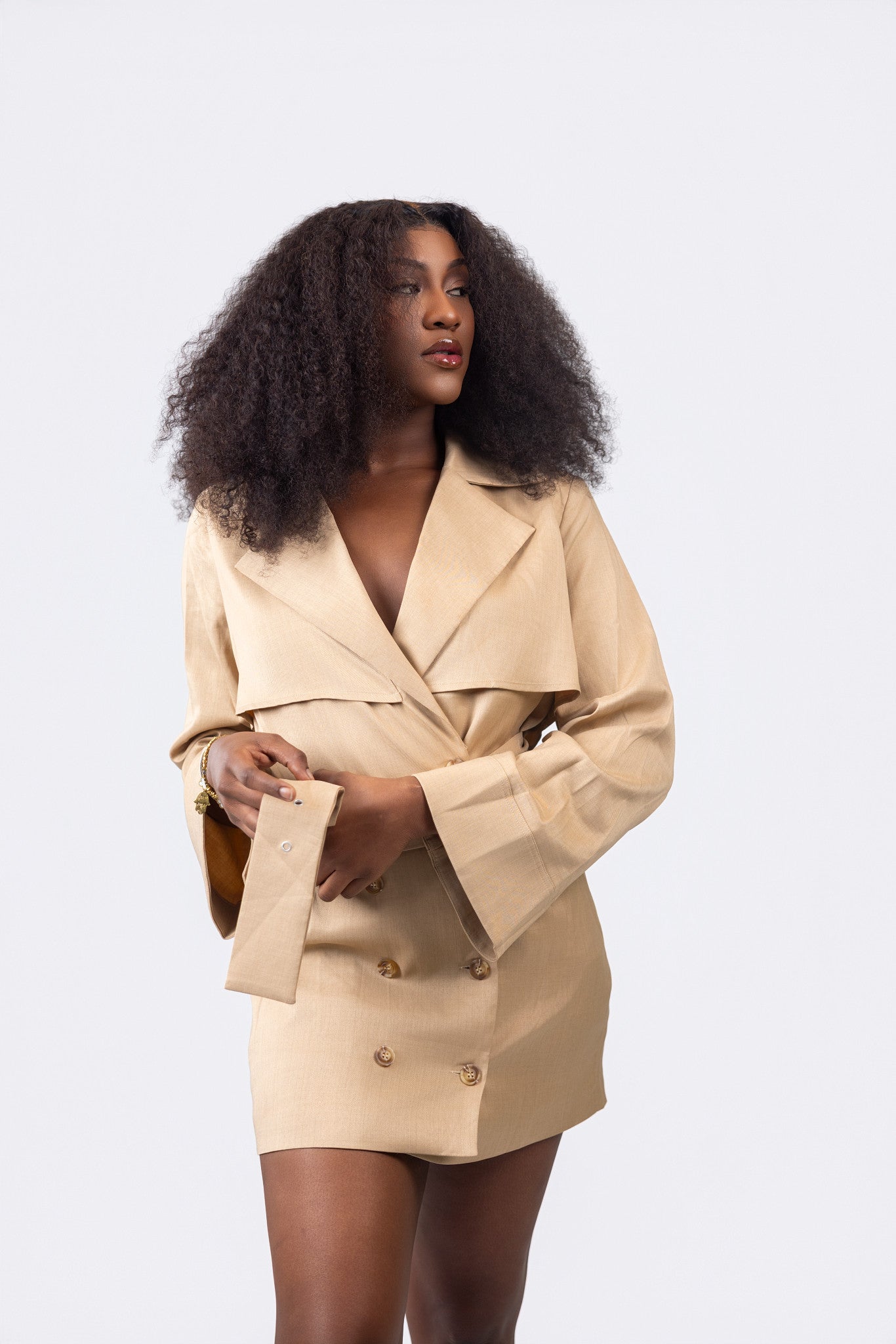 Blazer Dress Ceinturé