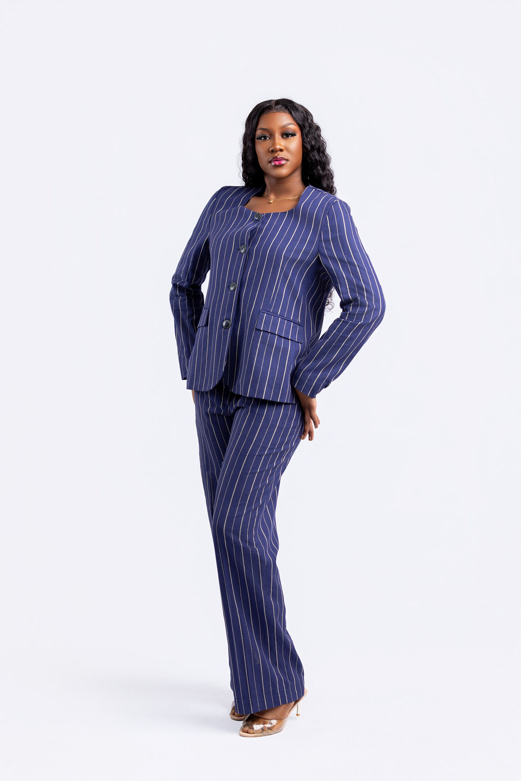 Ensemble Tailleur à raiyure
