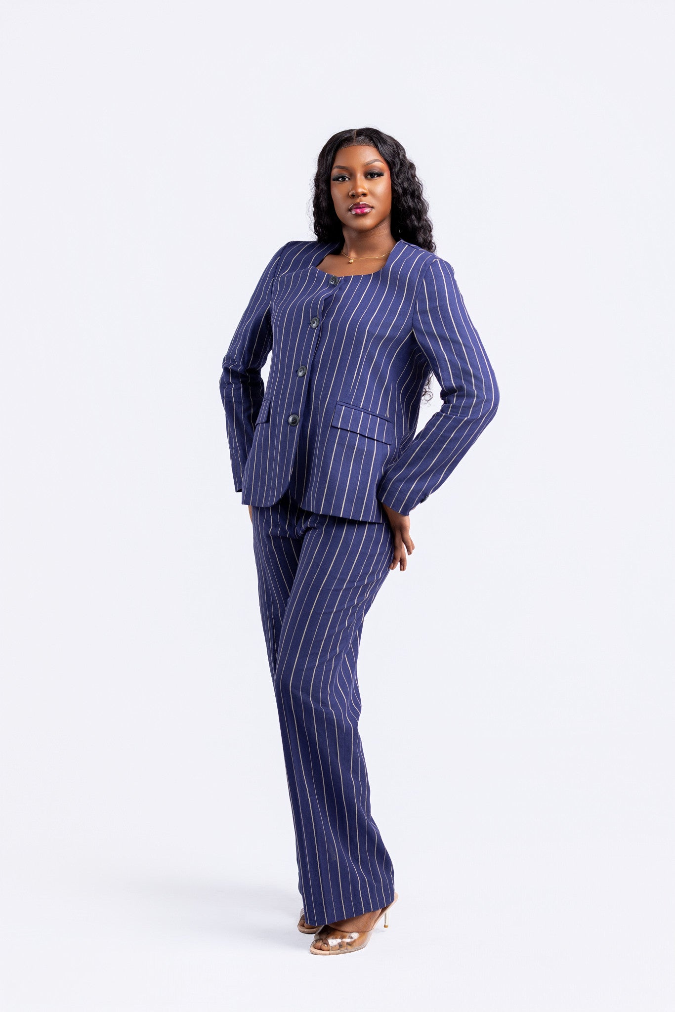 Ensemble Tailleur à raiyure