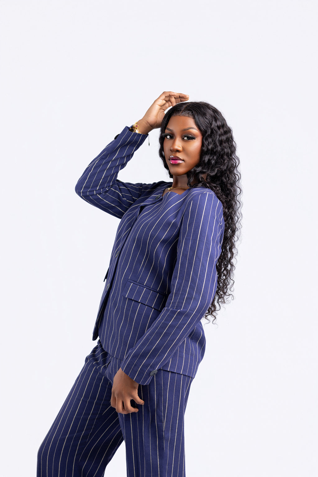 Ensemble Tailleur à raiyure